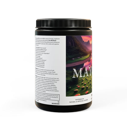 "Mayo's Pre" Pre-Workout Supplement, Watermelon (300g, 10.58oz)