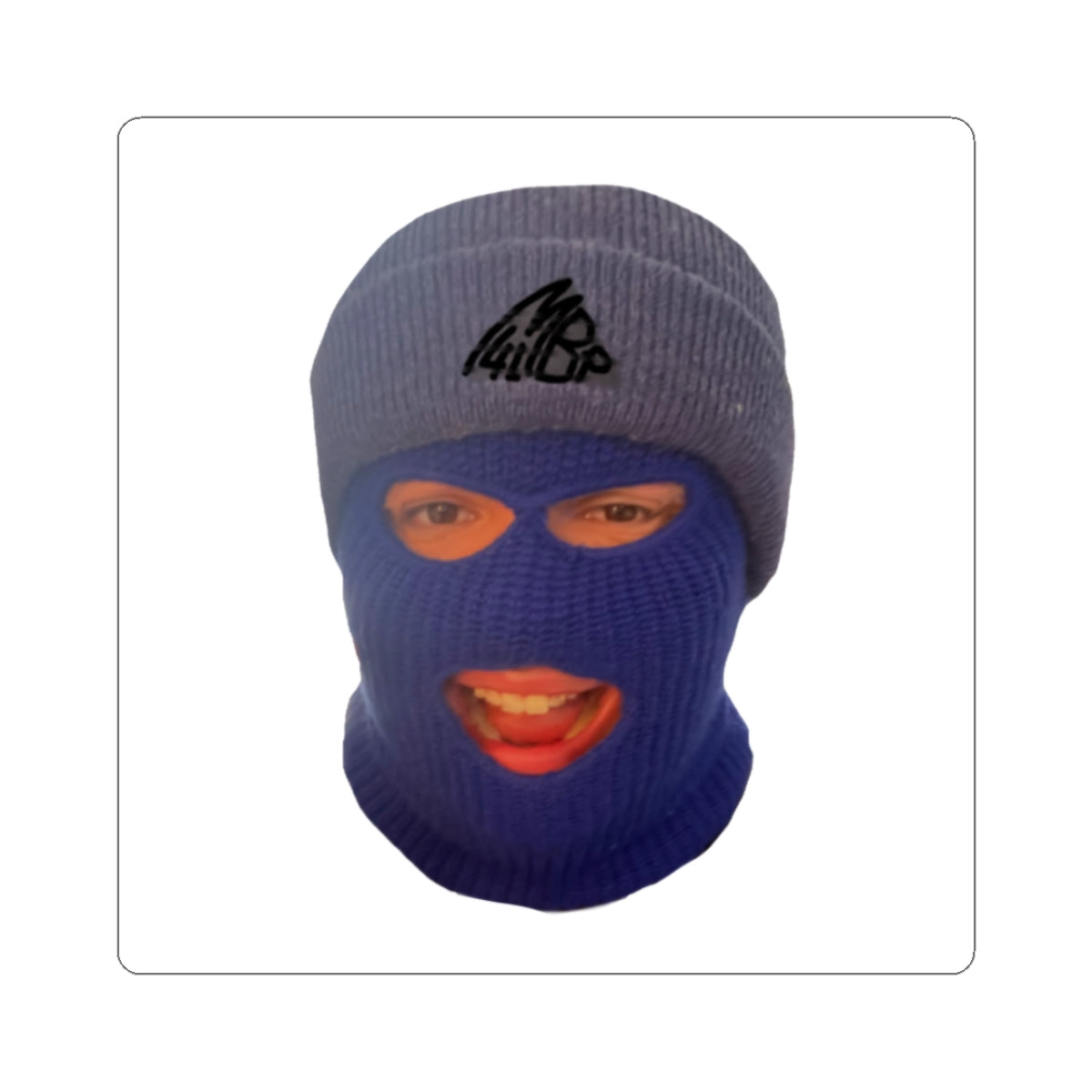 Ski Mask Sticker